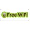 Signmission Free Wifi Banner Heavy Duty 13 Oz Vinyl with Grommets Single Sided B-Free Wifi - alternate 1